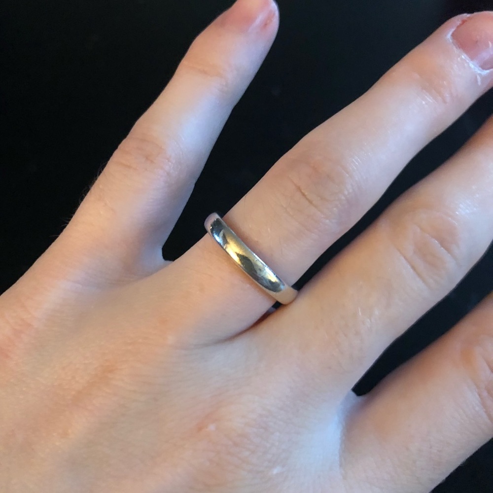 James Avery sterling silver forever band